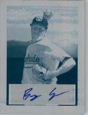 Bryan Shaw 2009 TriStar Obak #A32 Autograph Rookie Auto Press Plate 1/1