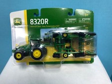 John Deere ERTL 1/64 Scale 8320R Tractor w/637 Disk