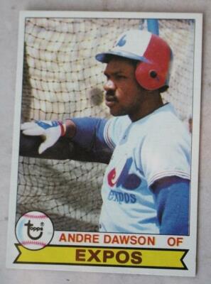 Andre Dawson 1979 Topps Baseball Card #348 Montreal Expos Trade Card UNGRADED