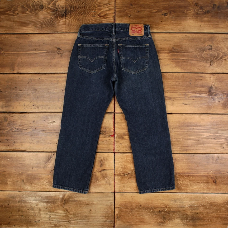 Vintage Levis 559 Jeans 31 x 28 Medium Wash Straight Blue Red Tab Denim - Image 2 of 4