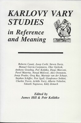 Karlovy Vary Studies in Reference and Meaning