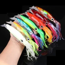 7pcs Long Cast Octopus Sea Fishing Lures Squid Bait 40g