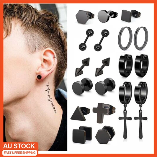 Barbell stud earrings online
