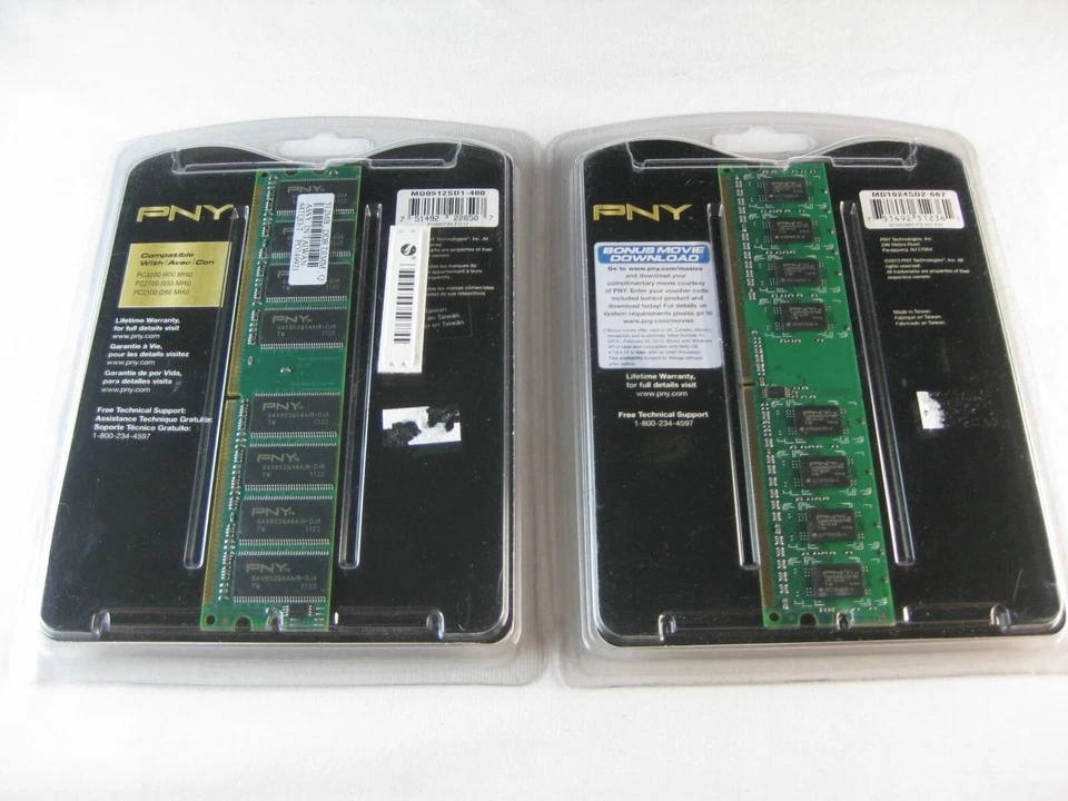 NIP PNY OPTIMA Desktop Memory 1GB and 512MB - Image 2 of 4