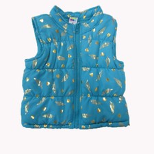 Healthtex print puffer vest SIZE 3T