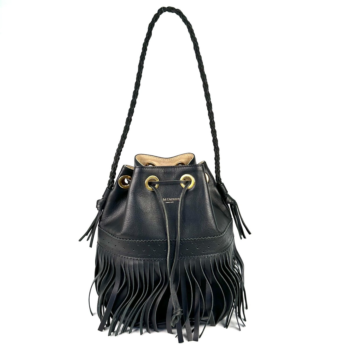 J&M Davidson drawstring Bag | eBay 