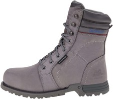 cat women's echo waterproof steel toe work boots