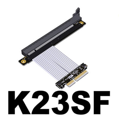 PCI-E 4.0 x4 to x16 GPU Graphics Card Extension Cable PCIe 4.0 High-speed Stable