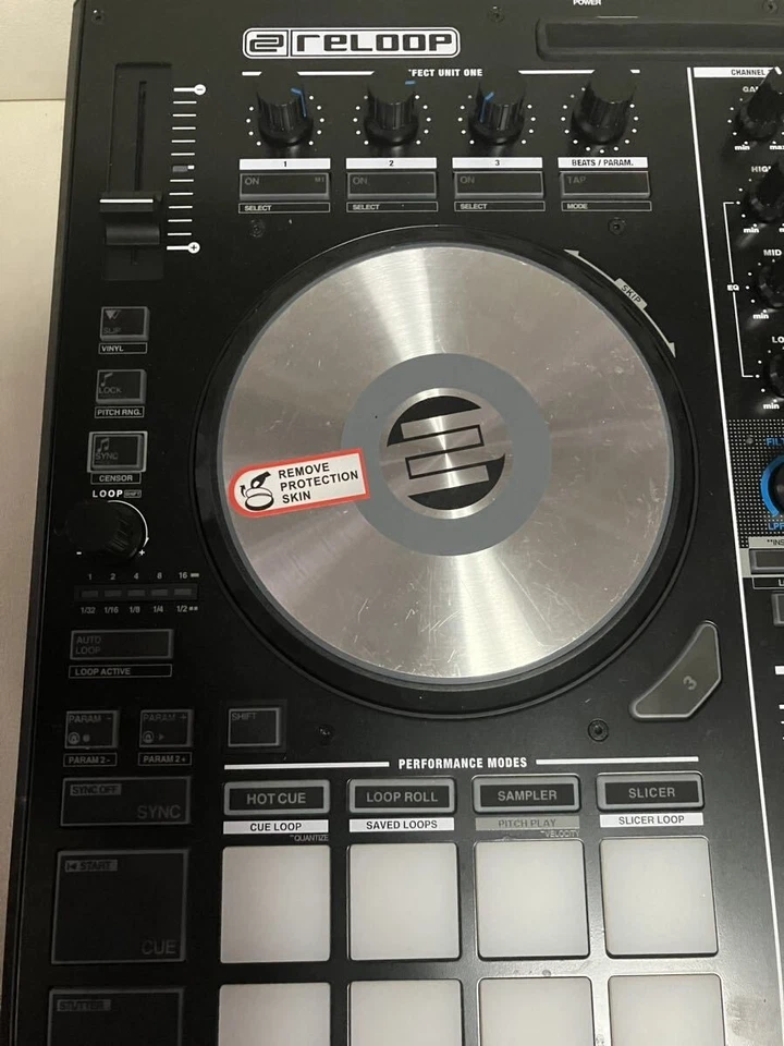 RELOOP MIXON4 DJ Controller iOS Android Compatible Multicolor Very Good - Image 4 of 4