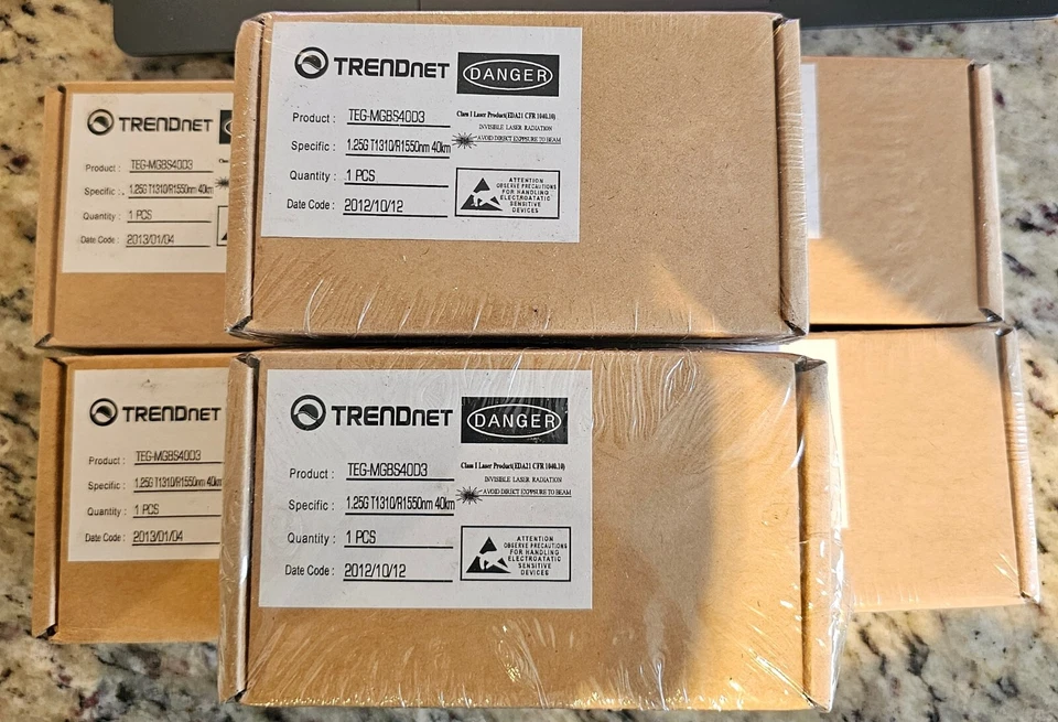 TRENDnet TEG-MGBS40D3, Mini-GBIC Dual Wavelength Single-Mode LC Module 1310 - Image 2 of 4