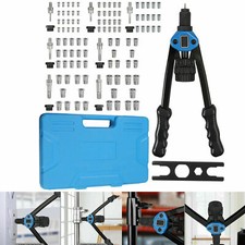M3-M12 Professional Heavy Hand Tool Riveter Nut Rivnut Gun Mandrels Rivet Repair