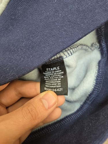 Dallas Cowboys Herren Dallas Cowboys NFL x Staple Navy Split Logo Pullover Hoodie - Bild 5 von 11