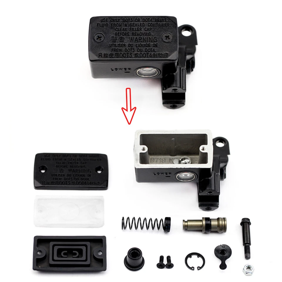 7/8" Front Brake Master Cylinder For KAWASAKI ZRX 400 1100 1200 1200S 1200R ZR - Image 4 of 4