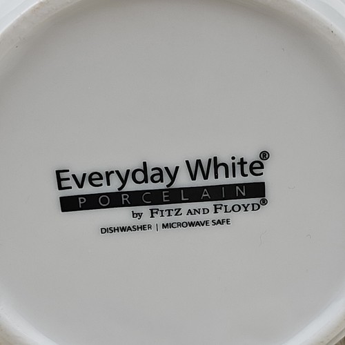 Fitz & Floyd Everyday White Porcelain French Style Butter Keeper Bell Dish - Picture 8 of 16
