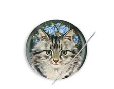 Cat Needle Minder, Cat Needle Nanny, Needle Minder