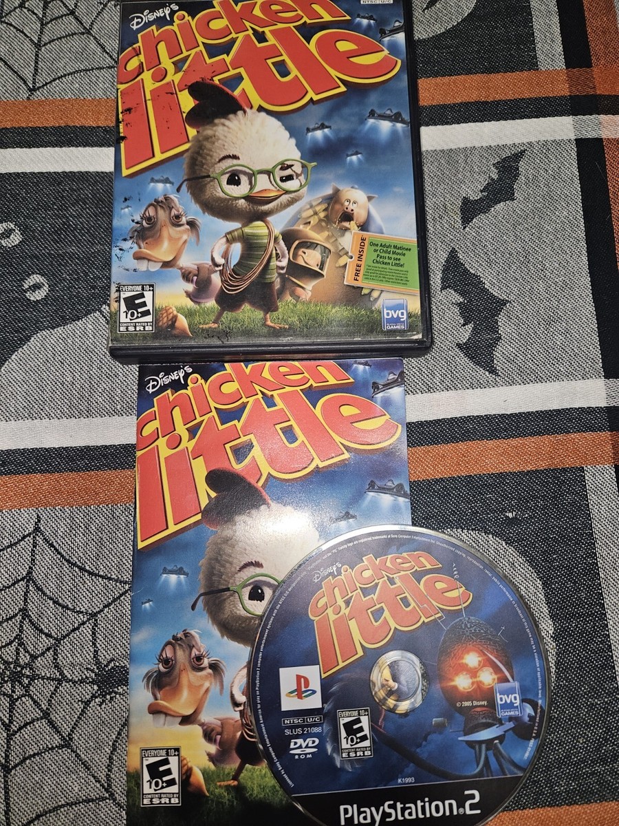 chickenlittleシュリンク付 ディズニー 未開封BOX2個セット Disney's Chicken Little (Sony PlayStation 2, PS2, 2005