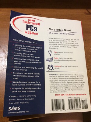SAMS' TEACH YOURSELF UPGRADING AND FIXING PCs IN 24 HOURS (1998, Paperback)