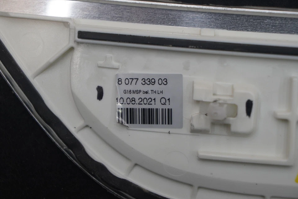 *Set Door Sill Scuff Plate Trim Cover Panel 51778747265 OEM BMW 840i G16 2022 - Image 4 of 4