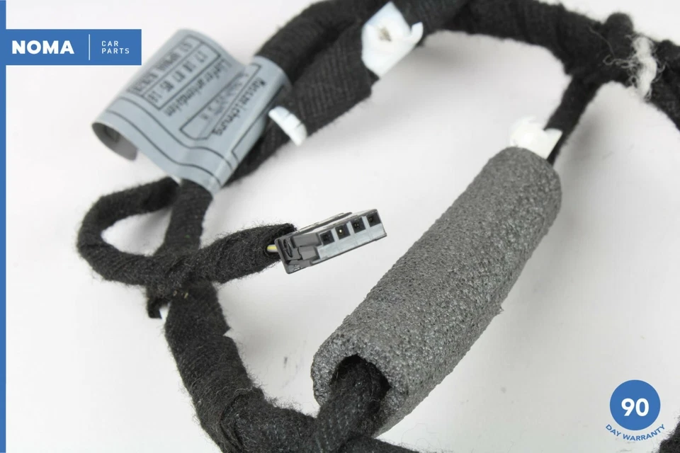 02-08 Arnés de cableado de puerta lateral del pasajero delantero derecho BMW 750Li E65 E66 OEM Foto 3 de 4