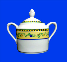 Zuckerdose Tirschenreuth Bavaria Lemon Olive Edition 2000