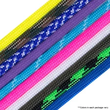 Paracord Planet Accent Cord Craft Kit - 10 Fun Colors per Pack - USA Made