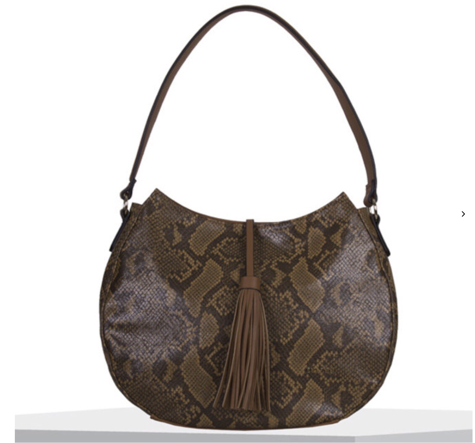 Bolso de hombro Bulaggi Quince Hobbo marrón camello. a