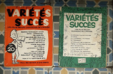 Variétés Succès - Lot de 2 recueils Paul Beuscher de 1959 - n° 20 et 21
