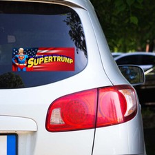 TRUMP SUPER TRUMP 2024 MAGA Bumper Sticker Decal Graphic Election BS0494