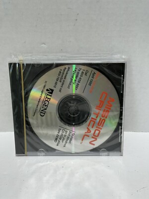 Mission Critical DEMO CD ROM 1995 Legend Entertainment Sealed RARE