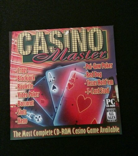 Vintage 2004 Centron Casino Master (11 Spiele) PC CD-ROM Texas Hold Em Blackjack - Bild 2 von 4