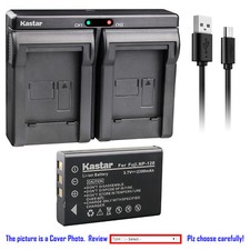 Kastar Battery Dual Charger for RICOH DB-43  RICOH Caplio RR30 Caplio RX Camera