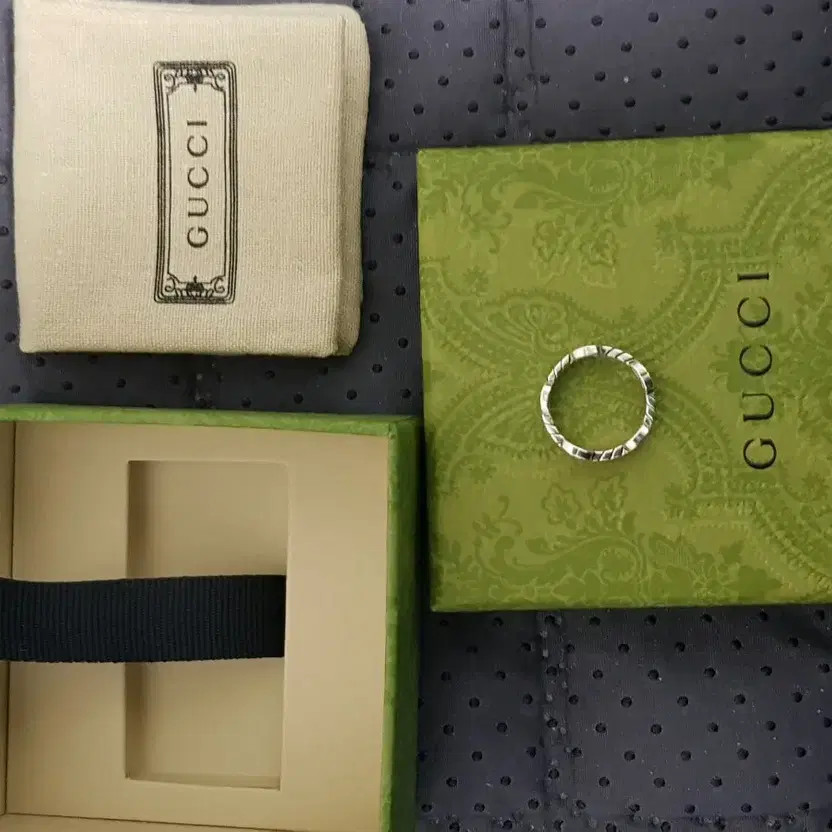 Gucci Interlocking G Silver Ring - Size 13, Used,… - image 6