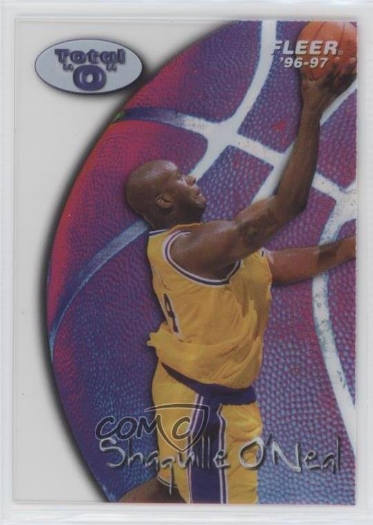 1996-97 Fleer Total O Shaquille O'Neal #9 HOF sq1