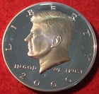 2000 S Silver Proof Kennedy Half Dollar - Uncirculated - Toned -Actual Coin O105