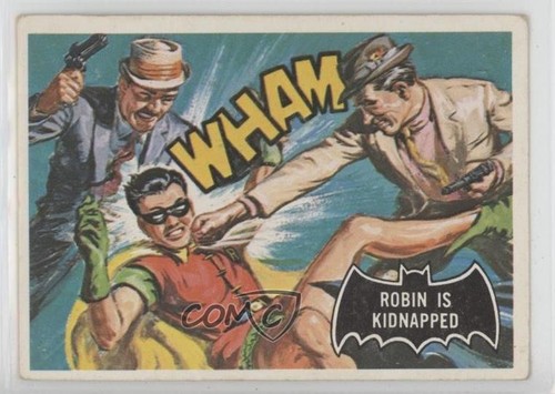 1966 OPC Batman Black Bat #29 Robin Is Kidnapped — Raw