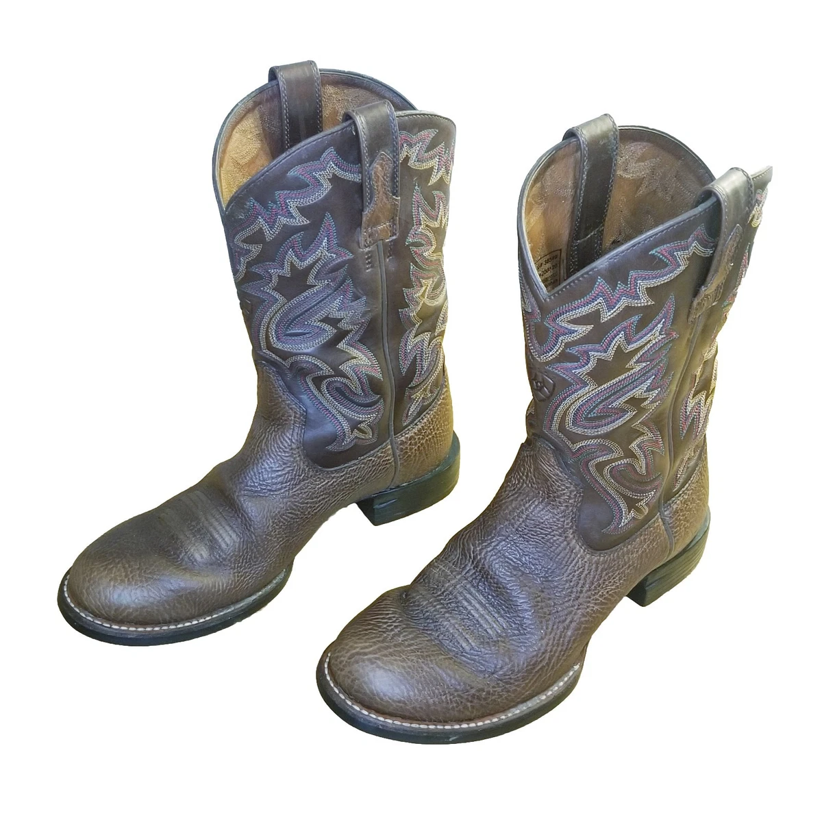 Bottes de chevalier à lacets pour femmes Western Platform Cowboy bout rond et au-dessus du