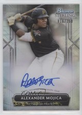 2022 Bowman Sterling Prospect Refractor 16/150 Alexander Mojica #PA-AM Auto 0tw4