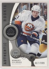2005-06 SP Game Used Edition Authentic Rookies 467/999 Robert Nilsson #119 2d8