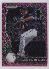 2021 Panini Prizm Draft Picks Pink Velocity Prizm Michael Morales #PDP83 k2y