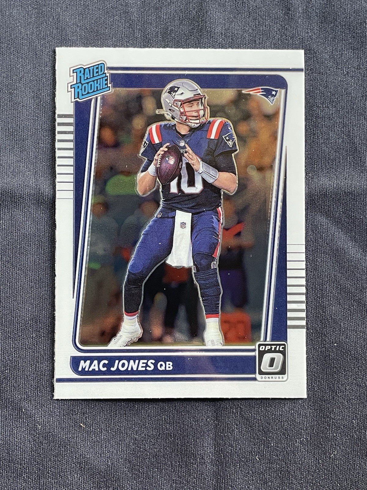 2021 Panini Donruss Optic - Rated Rookie Mac Jones #206 (RC) base