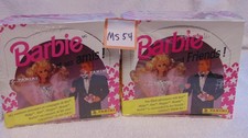 Barbie and Friends 1992 Panini Trading Cards, 1 American, 1 French, Bundle Deal