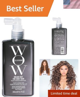 Moisture-Busting Spray for Curls: COLOR WOW Dream Coat 6.7 Fl Oz Frizz Solution