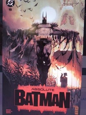 ABSOLUTE BATMAN #19 CLAY AND SETH MANN-ONE STOP COMIC SHOP-SPOT