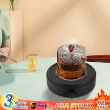 Electric Hot Plate 4.6" Heating Area Single Burner Countertop Mini Stove 700W