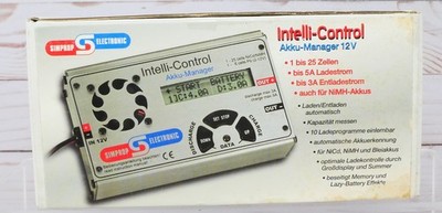 Simprop Electronic Intelli-Contol Akku-Manager 12V, NiCd-NiMH Battery Charger
