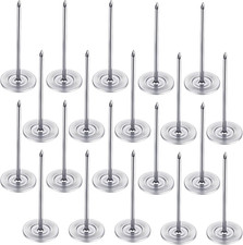 20PCS Long Thumb Tacks, 18Mm X 50Mm Extra Large Push Pins, Flat Head Furniture N