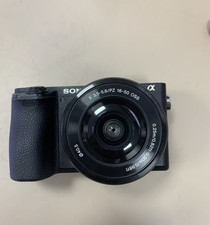 Sony Alpha A6500 Mirrorless Digital Camera with 16-50mm Lens SD vlog