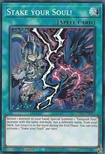 Stake your Soul! 1st Edition Super Rare Rarity Collection 5 RA05-EN069 NM