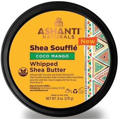 Ashanti Whip Shea Souffle Coco Mango Hair Wax - 8oz