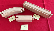 Vintage BRIO Wooden Railway Track 3 Complete Sets 33339 / 33341/ 33342